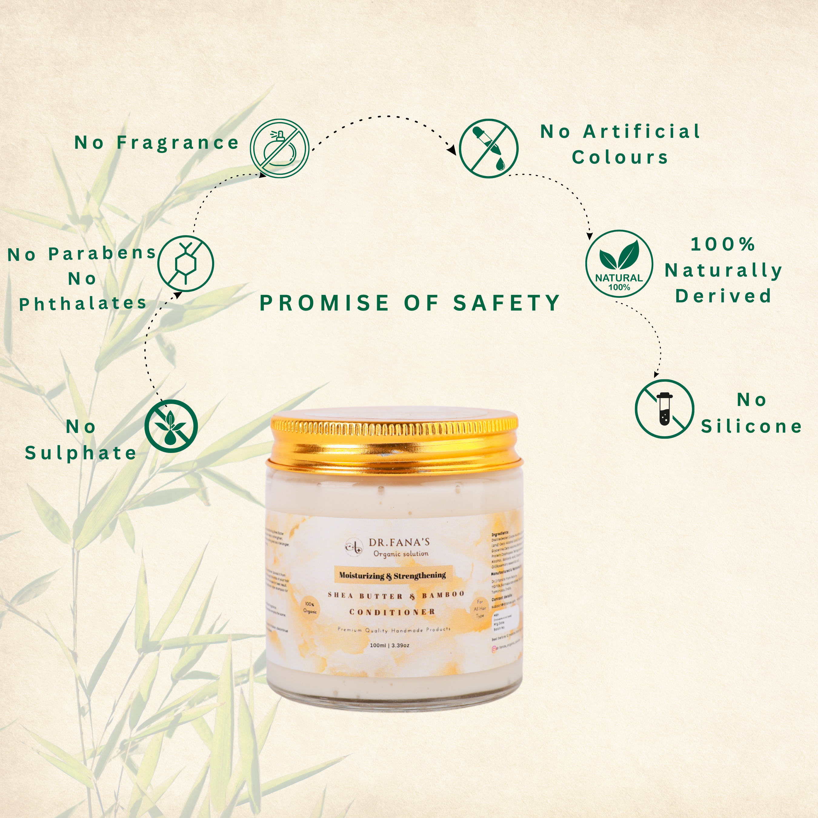 Shea butter and bamboo conditioner