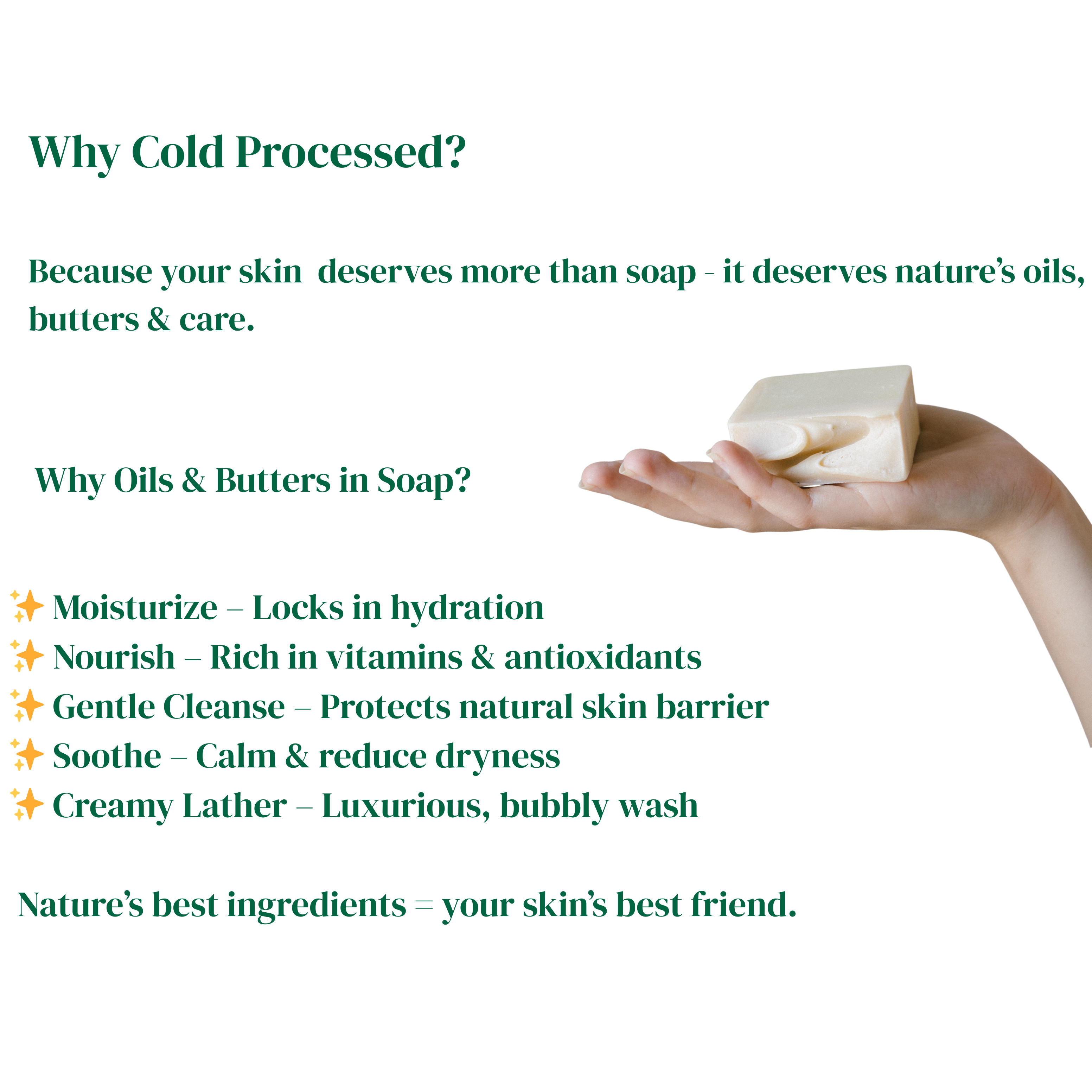 Donkey milk & kaolin clay cold processed soap