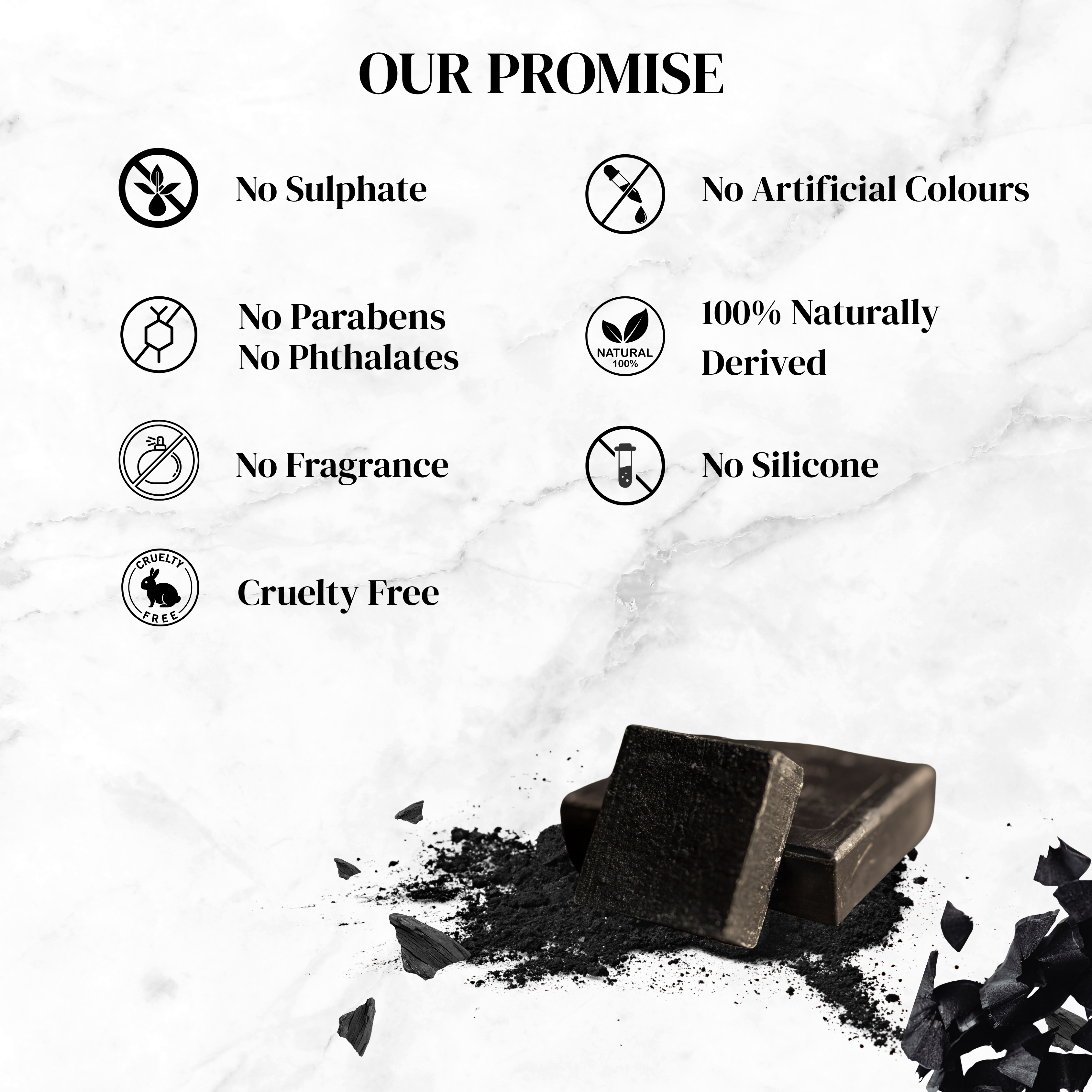 Charcoal & Licorice cold processed soap