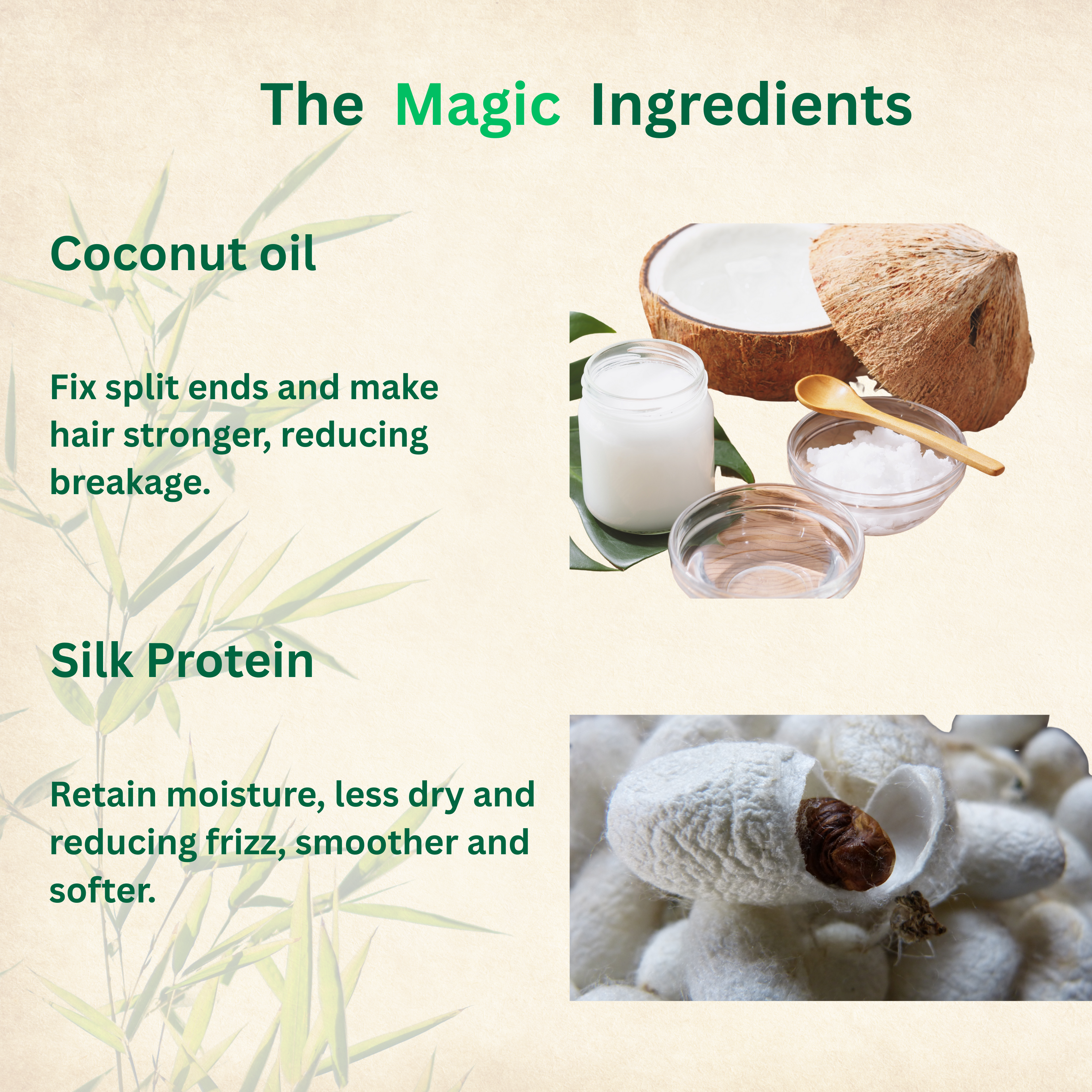 Shea butter and bamboo conditioner