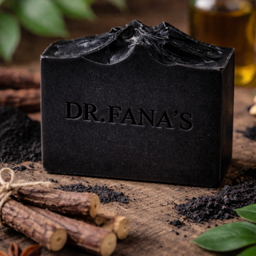 Charcoal & Licorice cold processed soap